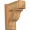 Ekena Millwork Funston Arts & Crafts Rough Sawn Outlooker, Western Red Cedar, 6"W x 14"D x 14"H OUT06X14X14FST03RWR - alternate 1